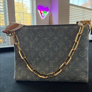 Blue Monogram Denim Bag